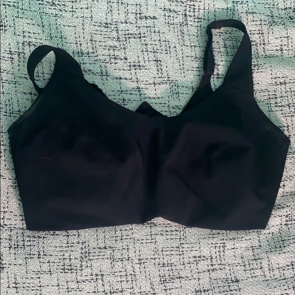 Black Moving Comfort Sports Bra